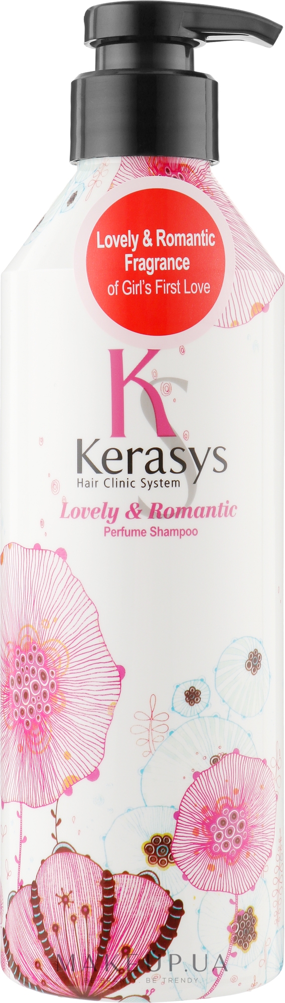 Шампунь для волос "Романтик" - KeraSys Lovely & Romantic Perfumed Shampoo — фото 600ml