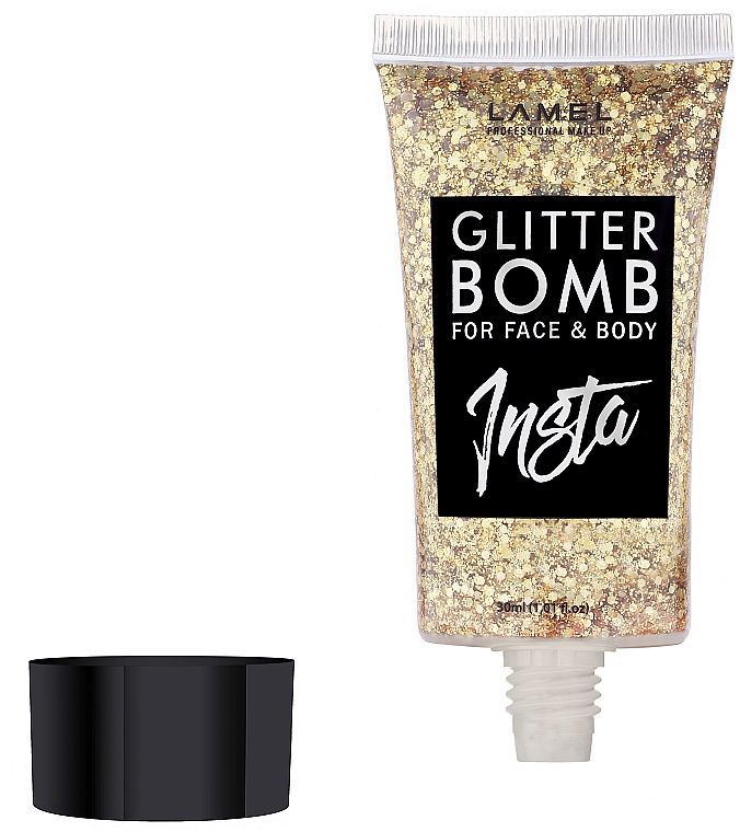 LAMEL Make Up Insta Glitter Bomb for Face & Body