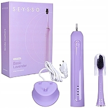 Звукова зубна щітка, фіолетова - SEYSSO Color Basic Lavender Sonic Tothbrush — фото N5