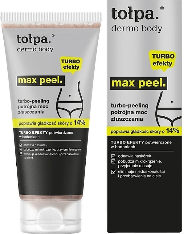 Пілінг для тіла - Tolpa Dermo Body Max Peel Turbo-Peeling — фото N2