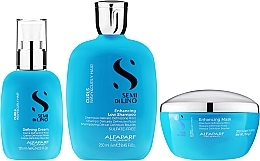 Набор - AlfaParf Holiday Kit Curls 2022 (shampoo/250ml + mask/200ml + cr/125ml) — фото N2