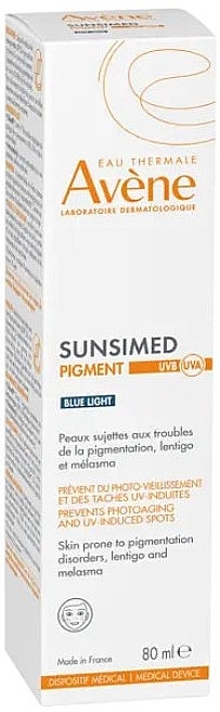 Солнцезащитный лосьон - Avene Sunsimed Pigment Blue Light — фото N2