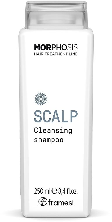 Очищувальний шампунь для шкіри голови - Framesi Morphosis Hair Treatment Line Scalp Cleansing Shampoo — фото N1