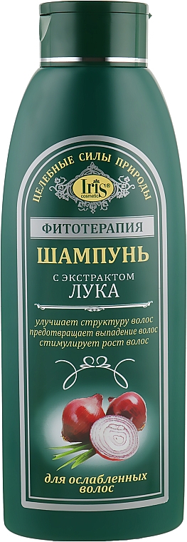 Шампунь с экстрактом лука для ослабленных волос - Iris Cosmetic