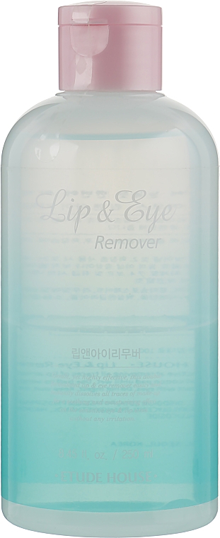 Засіб для зняття макіяжу - Etude House Lip & Eye Remover — фото N3