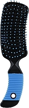 Парфумерія, косметика Масажна щітка для волосся, HB-01-03, синя - Beauty LUXURY