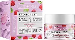Крем для лица с экстрактом малины - Bielenda Eco Sorbet Moisturizing & Soothing Face Cream — фото N2