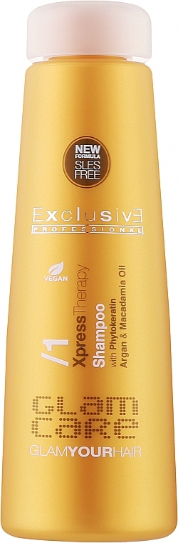 Восстанавливающий шампунь для волос - Exclusive Professional Xpress Therapy Shampoo No. 1 — фото N1