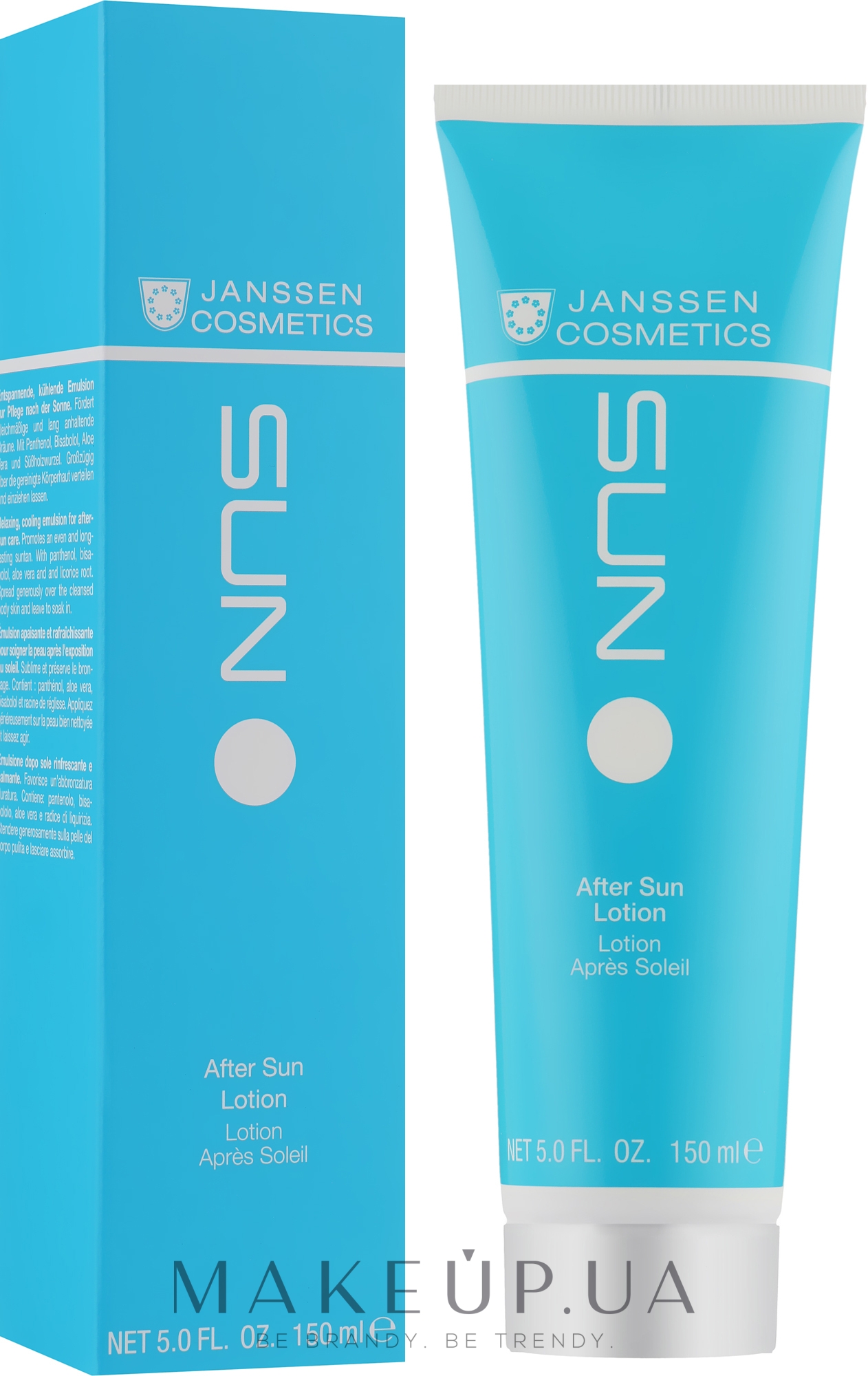 Успокаивающий регенерирующий лосьон после загара - Janssen Cosmetics After Sun Lotion — фото 150ml