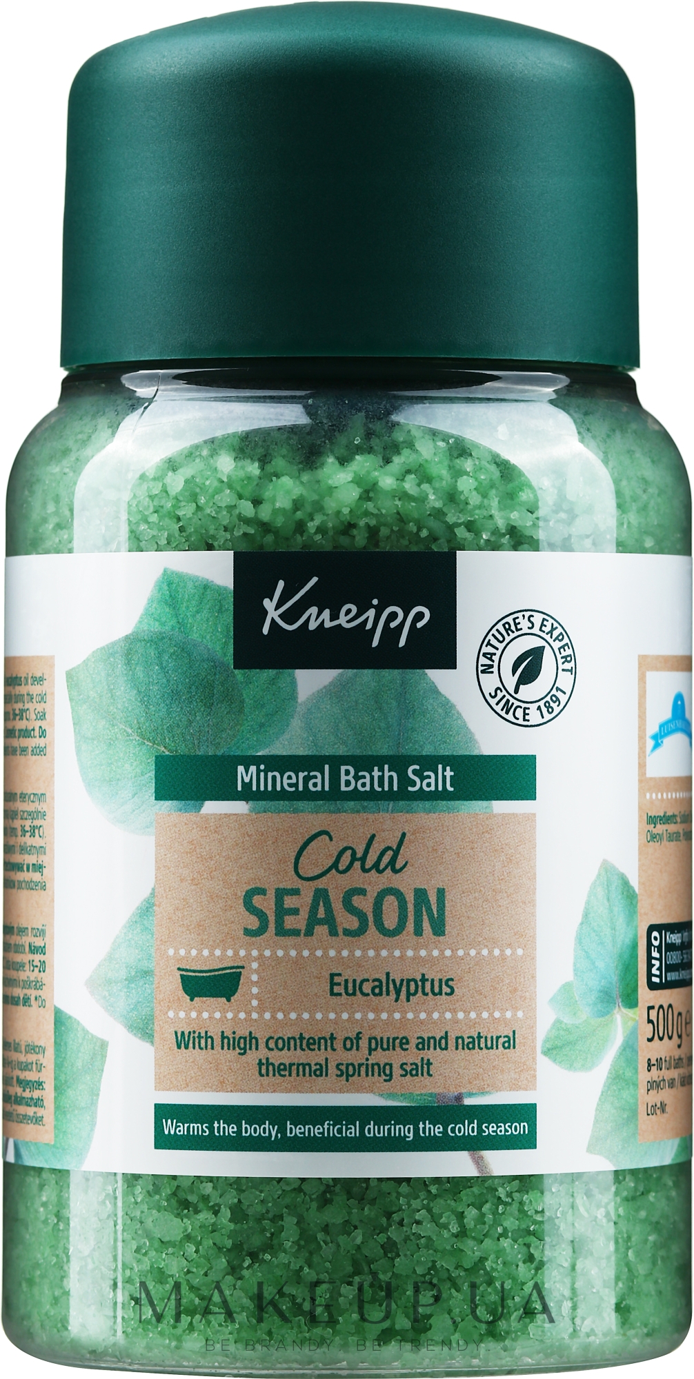 Соль для ванны с эвкалиптом - Kneipp Eucalyptus Bath Crystals Salt  — фото 500g