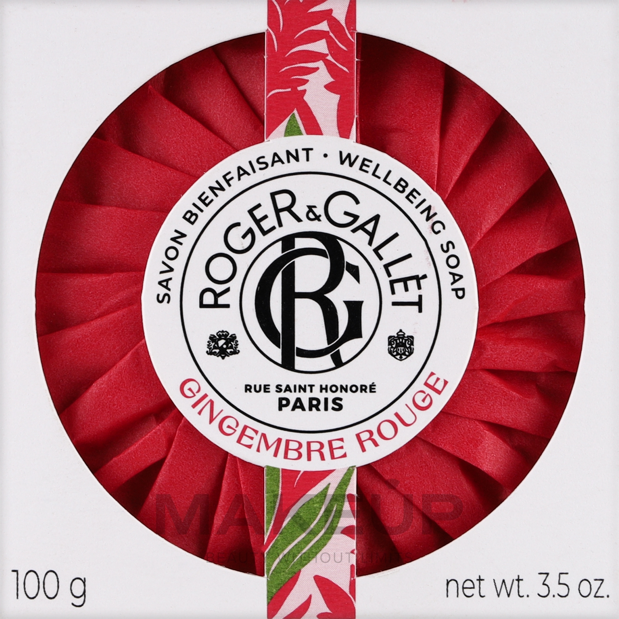 Roger&Gallet Gingembre Rouge - Парфюмированное мыло — фото 100g