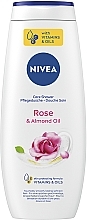 Гель-уход для душа "Роза и миндальное масло" - NIVEA Rose & Almond Oil Care Shower — фото N10