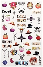 Дизайнерские наклейки для ногтей "One Piece (mini)" - StickersSpace — фото N1
