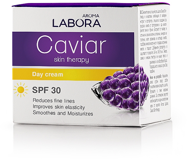 Денний крем для обличчя SPF30 - Aroma Labora Caviar Skin Therapy Day Cream