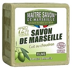 Парфумерія, косметика Мило "Оливкове" - Maitre Savon De Marseille Savon De Marseille Olive Soap