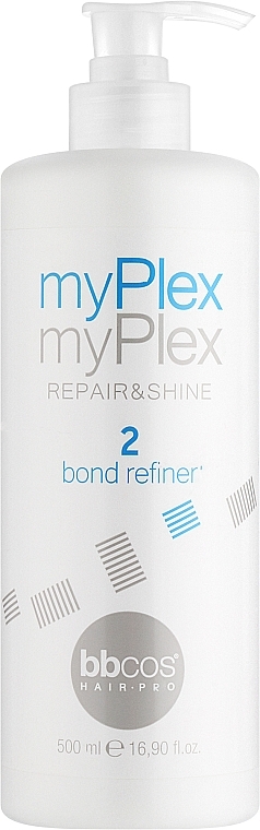 Універсальний засіб для покращення структури волосся - BBcos MyPlex Remover Shine Bond Refiner — фото N1