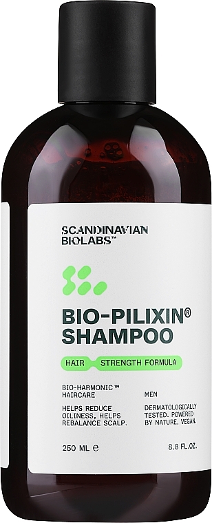 Шампунь для зміцнення волосся у чоловіків - Scandinavian Biolabs Hair Strength Shampoo — фото N3