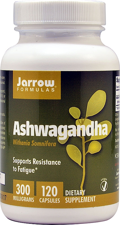 Пищевые добавки "Ашваганда" - Jarrow Formulas Ashwagandha 300mg — фото N3