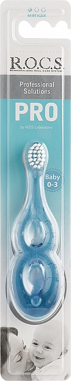 Зубная щетка "Pro Baby", синяя - R.O.C.S. 