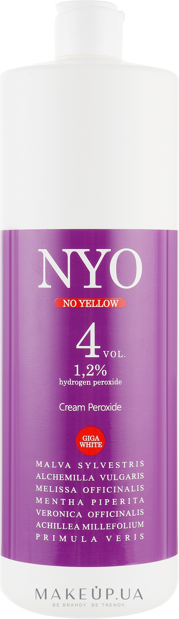 Крем-окислитель для волос 1.2% - Faipa Roma Nyo Cream Peroxide — фото 1000ml