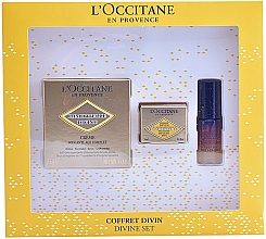 Парфумерія, косметика Набір - L'occitane Divine Set (cr/50ml + ser/5ml + eye/cr/3ml)