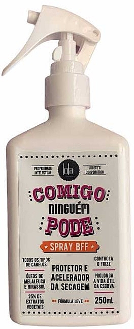 Захисний спрей для волосся - Lola Cosmetics Comigo Ninguem Pode BFF Hair Protector Spray — фото N1