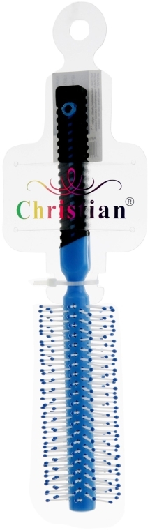 Гребінець для волосся CR-4099, синій - Christian — фото N1