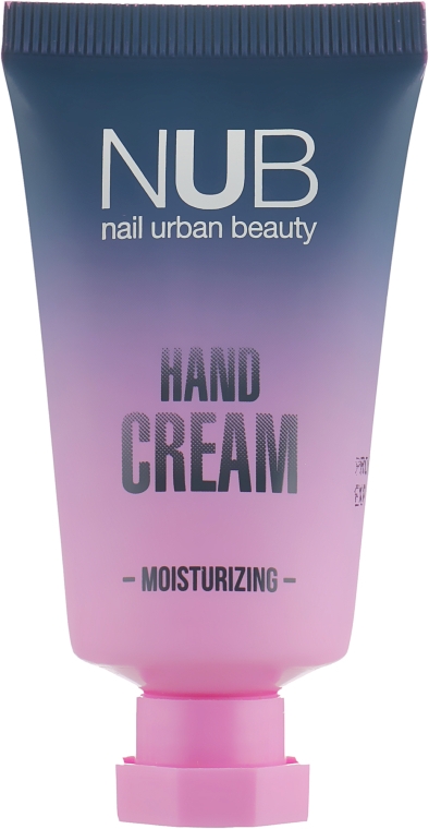 Зволожувальний крем для рук - NUB Moisturizing Hand Cream Peach — фото N1