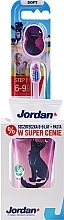 Набір 6-12 років, вовк - Jordan Junior (toothpaste/50ml + toothbrush/1pc) — фото N2