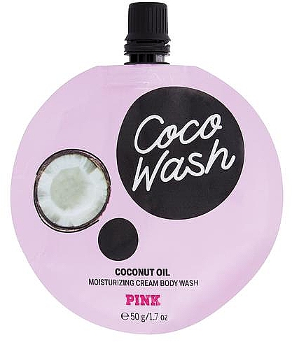 Крем-гель для душу - Victoria's Secret PINK Coco Wash Moisturizing Cream Body Wash with Coconut Oil — фото N1
