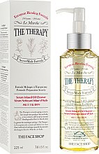 Духи, Парфюмерия, косметика Очищающее масло для лица - The Face Shop The Therapy Serum Infused Oil Cleanser