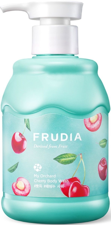 Кремовий гель для душу з ароматом дикої вишні - Frudia My Orchard Cherry Body Wash — фото N1