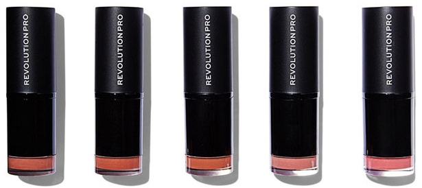 Набор из 5 помад для губ - Revolution Pro 5 Lipstick Collection Bare