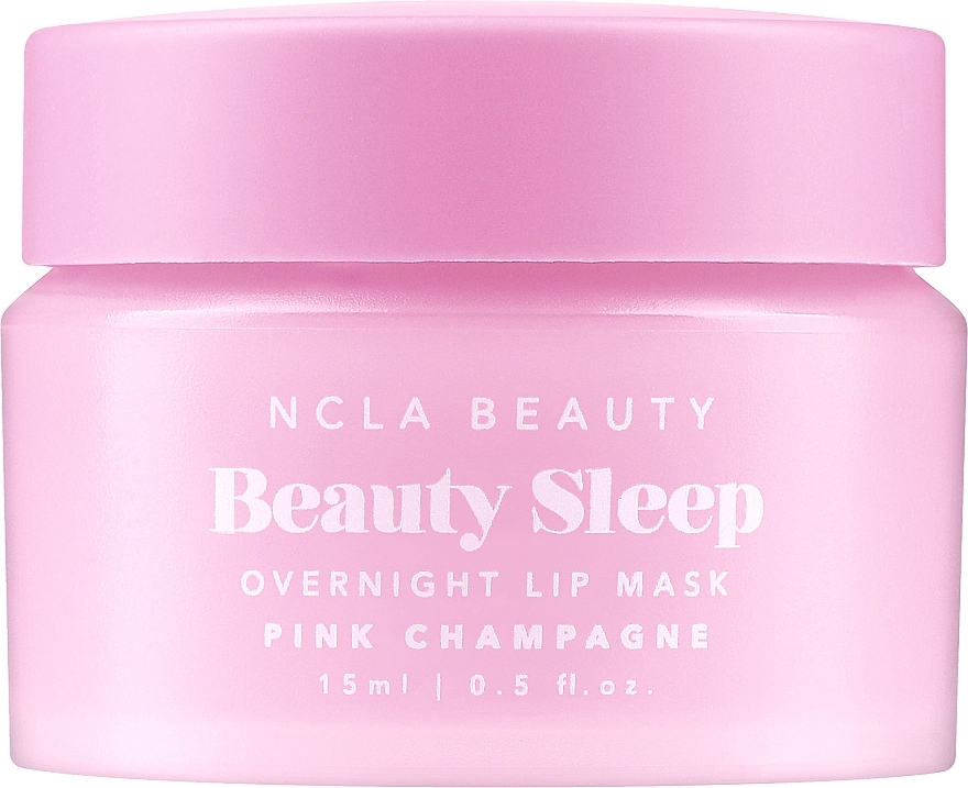 Нічна маска для губ - NCLA Beauty Beauty Sleep Overnight Lip Mask Pink Champagne — фото N1