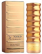 Духи, Парфюмерия, косметика New Brand Gold Women - Парфюмированная вода