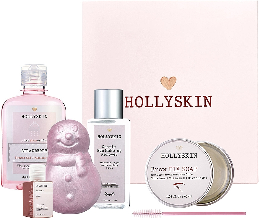 Подарунковий набір, 5 продуктів - Hollyskin Holiday Gift — фото N1