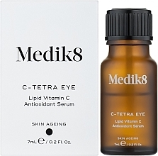 Денна сироватка навколо очей з вітаміном С - Medik8 C-Tetra Eye Lipid Vitamin C Antioxidant Serum — фото N2