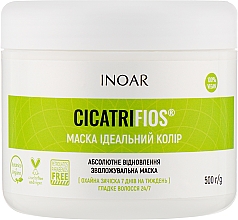 Маска для волосся без сульфатів "Ідеальний колір" - Inoar Cicatrifios Mascara — фото N7