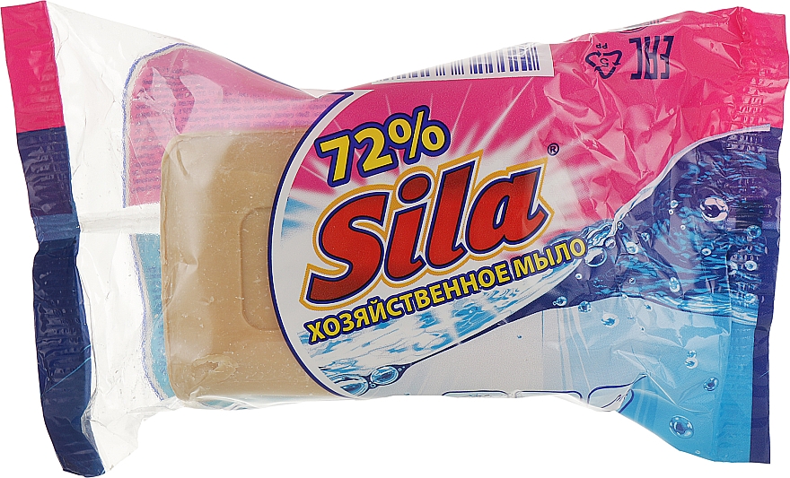 Хозяйственное мыло 72% коричневое - Sila — фото N4