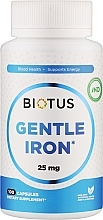 Парфумерія, косметика Дієтична добавка "Залізо", 25 мг - Biotus Gentle Iron