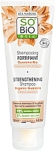 Укрепляющий шампунь для волос с гуараной и маслом ниаули - So'Bio Etic Strengthening Shampoo — фото N1