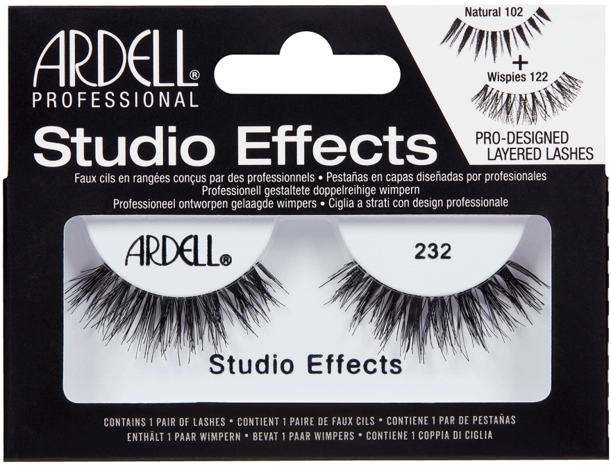 Накладные ресницы - Ardell Studio Effects 232 — фото N1