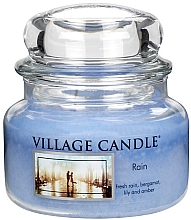 Духи, Парфюмерия, косметика Ароматическая свеча в банке "Дождь" - Village Candle Rain