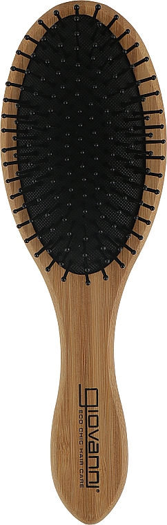 Бамбуковая овальная щетка для волос - Giovanni Bamboo Oval Hair Brush — фото N1
