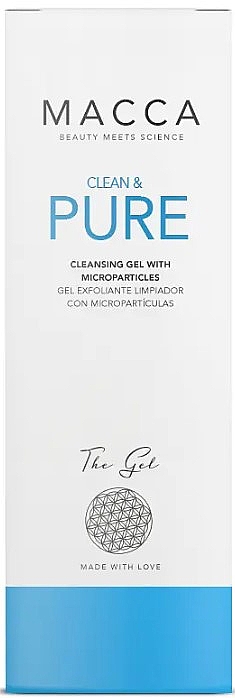 Очищающий гель для лица с микрочастицами - Macca Clean & Pure Cleansing Gel With Microparticles — фото N2