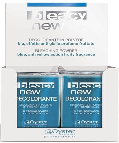 Осветлитель для волос, платиново-синий - Oyster Cosmetics Bleacy Platinum Blue — фото N1