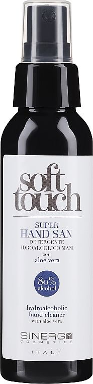 Санітайзер спрей для рук - Sinergy Cosmetics Soft Touch Super Hand San Spray — фото N1