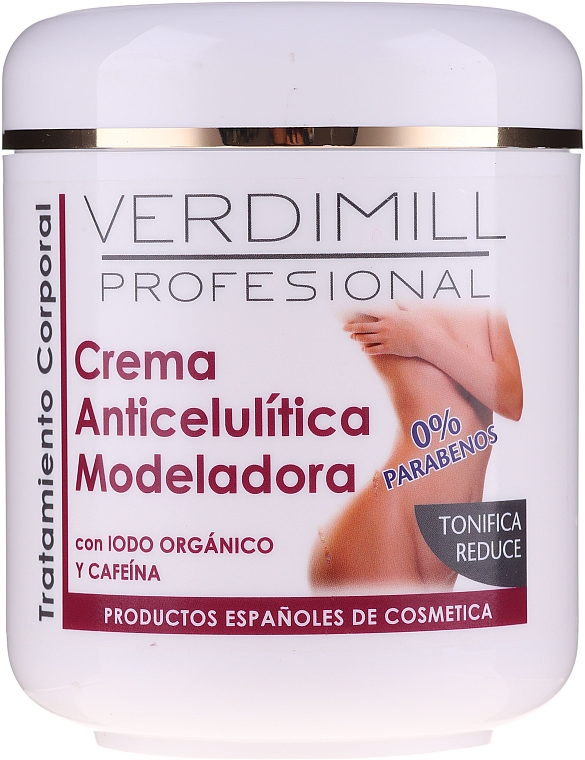 Антицелюлітний крем для тіла - Verdimill Professional Anti-Cellulite Cream — фото N1