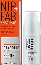 Відлущувальна сироватка для обличчя з гліколевою кислотою - NIP + FAB Glycolic Fix Serum — фото N2