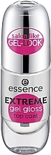 Парфумерія, косметика Топове покриття для нігтів - Essence Extreme Gel Gloss Top Coat